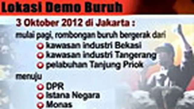 Besok, Jutaan Buruh Gelar Unjuk Rasa