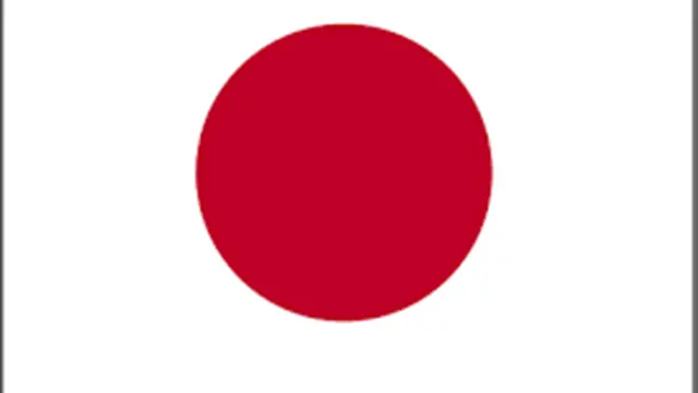 Ilustrasi Bendera Jepang
