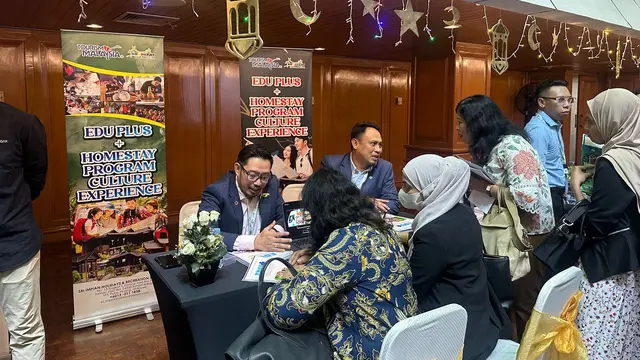 Kedutaan Besar Malaysia di Jakarta meluncurkan program MyEduTour: Discover Malaysia 2025 untuk menarik minat pelajar Indonesia, Selasa (24/6/2025). (Liputan6.com/Benedikta Miranti)