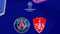 Liga Champions - PSG Vs Brest (Bola.com/Adreanus Titus/Andreas Davin)