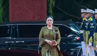 Puan Maharani Tampil Memikat Berkebaya Hijau Olive di Sidang Tahunan MPR 2026