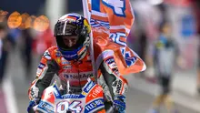 Pebalap LCR Honda, Cal Crutchlow, menyebut Andrea Dovizioso sebagai pebalap favorit peraih gelar MotoGP 2018 setelah tampil apik pada balapan pembuka di Sirkuit Losail, Qatar. (dok. MotoGP)