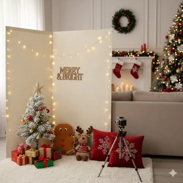 Dekorasi Natal di Ruang Tamu