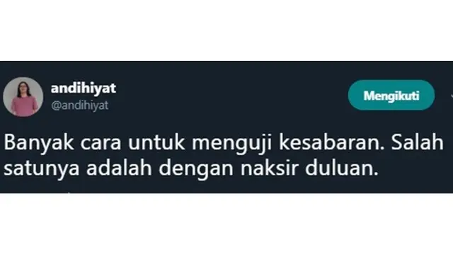 7 Cara Menguji Kesabaran Versi Netizen Ini Bikin Miris
