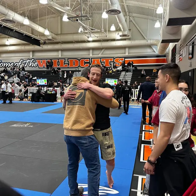 7 Momen Mark Zuckerberg Pertama Kali Ikut Turnamen Jiu Jitsu, Raih Medali Emas