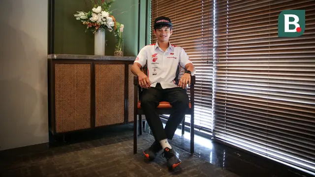 Pembalap Astra Honda Racing Team Fadillah Arbi Aditama