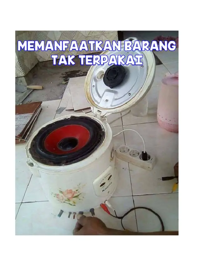 Ngakak, Ini Bukti Kreatifnya Orang Indonesia Manfaatkan Benda Tak Terpakai