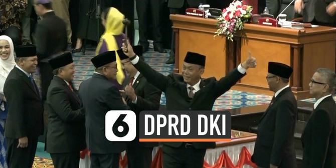 VIDEO: Pimpinan Baru DPRD DKI Resmi Dilantik