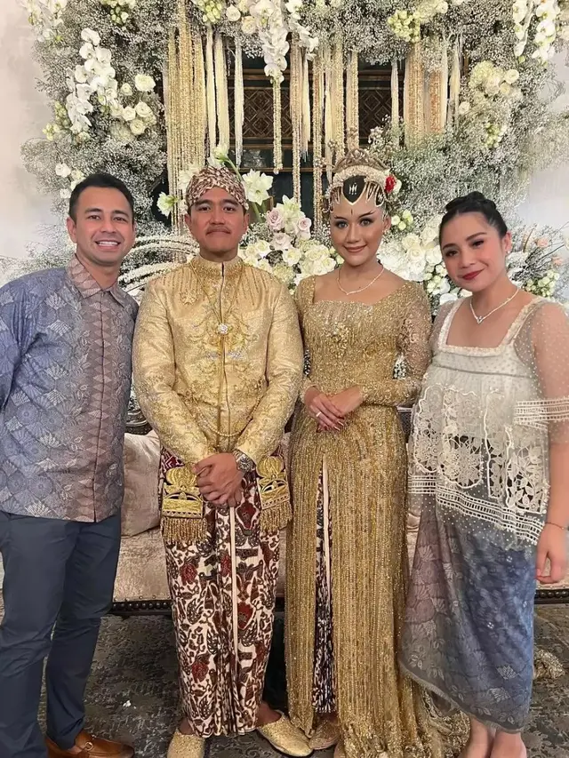 6 Potret Seleb yang Hadiri Nikahan Kaesang Pangarep dan Erina Gudono