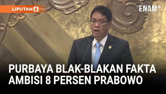 Purbaya Bongkar di Balik Ambisi Ekonomi 8 Persen Prabowo Hingga Pembelian Senjata