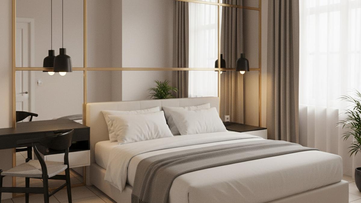 8 Desain Kamar Tidur Sempit Tapi Mewah, Ruangan Terlihat Luas dan Elegan