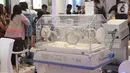 Alat kesehatan terlihat saat pameran Indonesia Hospital Expo 2019 di JCC, Jakarta, Kamis (24/10/2019). Pameran ini bertema Transformasi Menuju Layanan Kesehatan Paripurna. (Liputan6.com/Angga Yuniar)