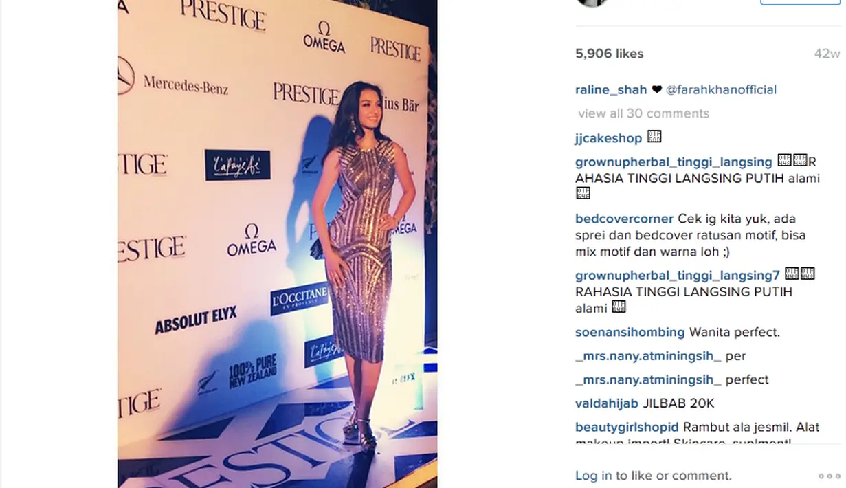 (via instagram/@raline_shah)