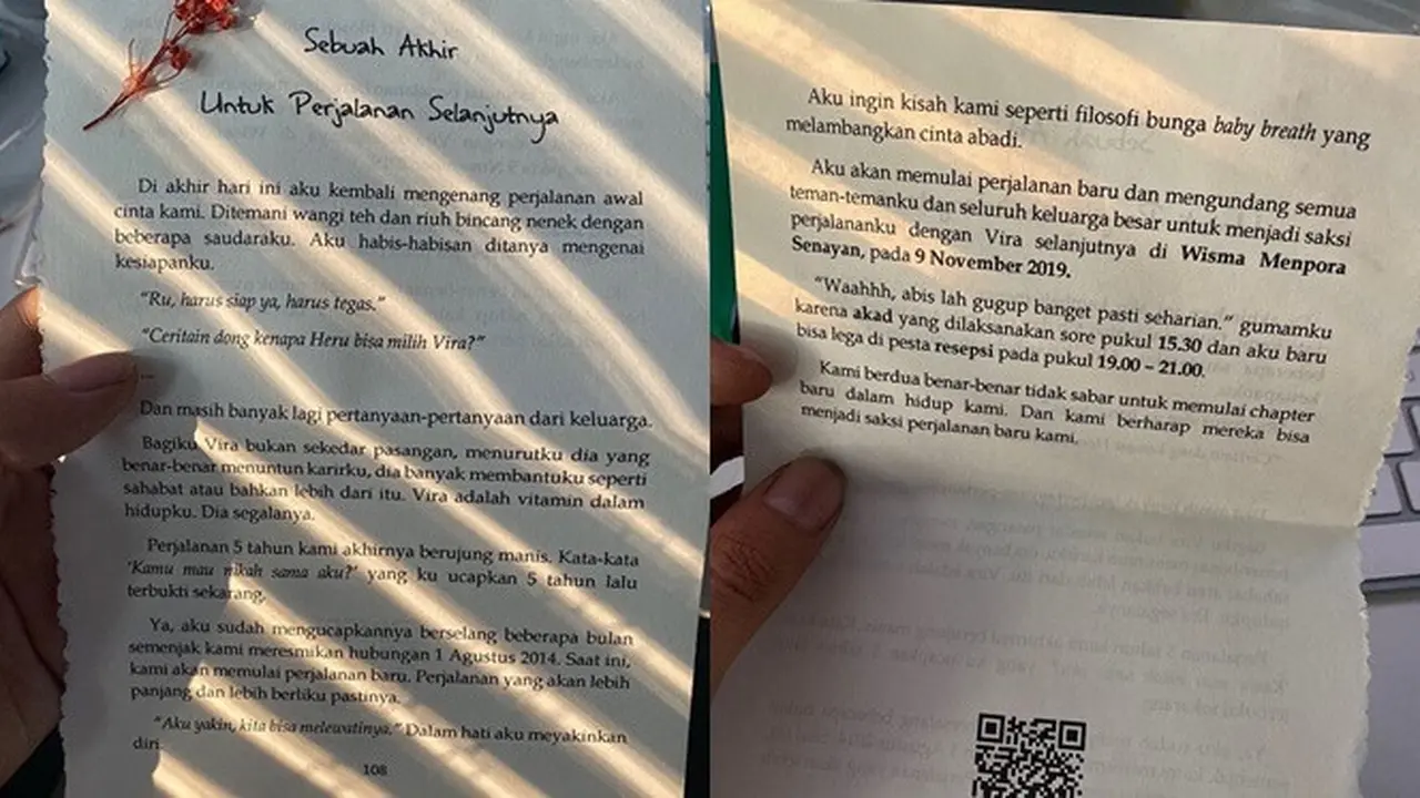 6 Desain Undangan Nikah Ini Kreatif Banget, Enggak Kepikiran