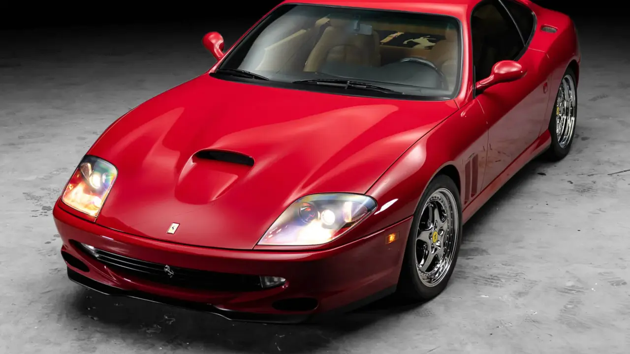 Tampilan Utuh Ferrari 550 Maranello 1997 Eks Michael Jordan