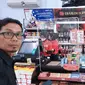 Gerai Alfamart di Pekanbaru yang menjadi sasaran perampok bersenjata api. (Liputan6.com/M Syukur)