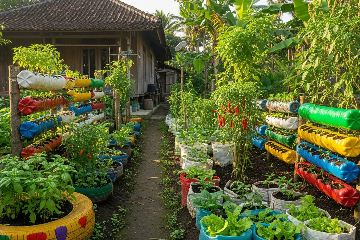 Ide Kebun Sayur Tanpa Modal Awal yang Langsung Bisa Dipraktikkan di Rumah