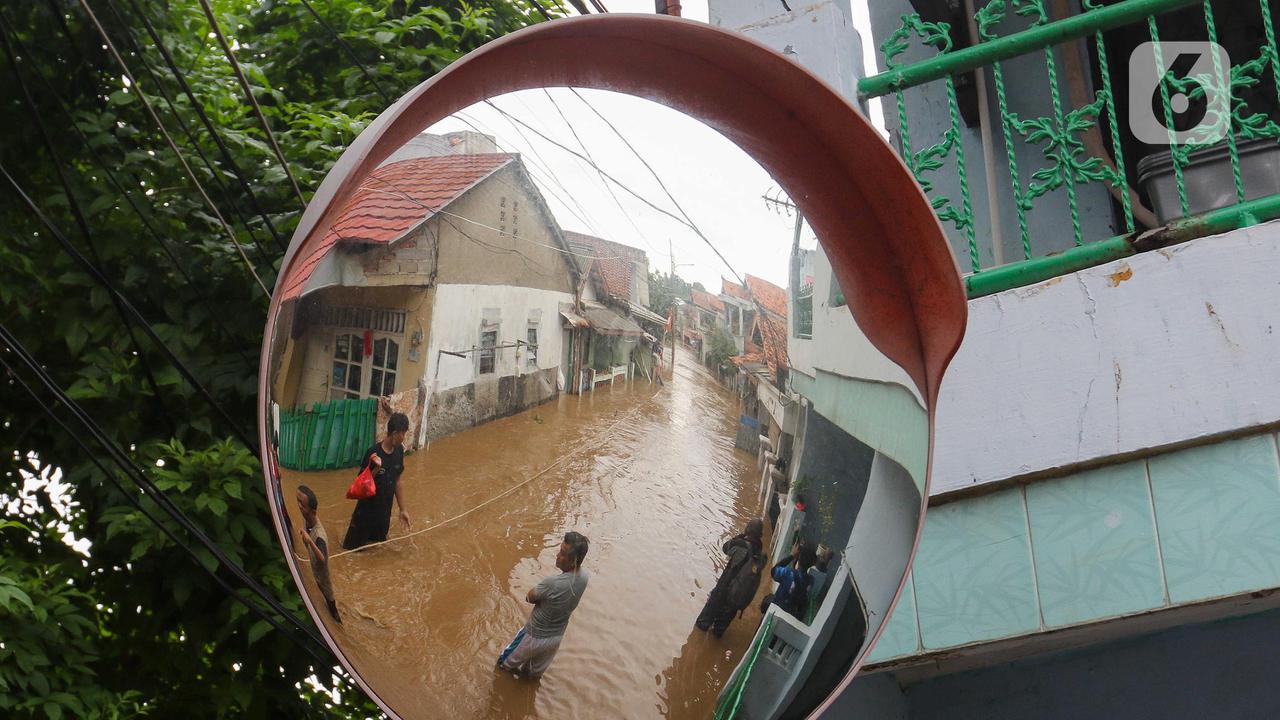 Banjir Luapan Kali Ciliwung, 62 RT di Jakarta Terdampak