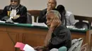 Penasihat hukum meminta kepada majelis hakim agar menetapkan kliennya sebagai justice collaborator. Sebab telah membantu membongkar kejahatan tindak pidana korupsi dalam perkaranya, Pengadilan Tipikor, Jakarta, Senin (13/10/2014) (Liputan6.com/Miftahul Ha