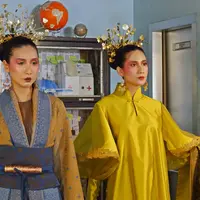 Konferensi pers Nila Baharuddin Goes to London Fashion Week 2019 di Food Cabin, Kemang, Jakarta, 11 Februari 2019. (Liputan6.com/Asnida Riani)