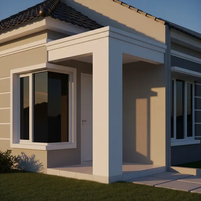 Pilar Minimalis yang Cocok untuk Rumah Subsidi (Gemini AI)