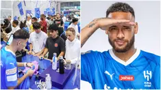 Neymar telah resmi bergabung ke klub Arab Saudi Al-Hilal setelah meninggalkan Paris Saint-Germain (PSG). Jersey pesepak bola asal Brasil itu langsung diburu fans klub berjulukan Al-Za'eem.