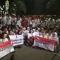 Forum Indonesia Guyub Gelar Aksi solidaritas dan doa bersama di Monas. (Liputan6.com/Moch Harun Syah)