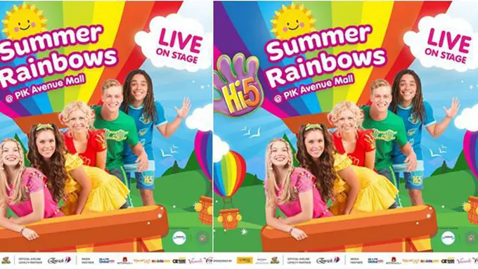 Hi-5 Summer Rainbows/Copyright PIK Avenue