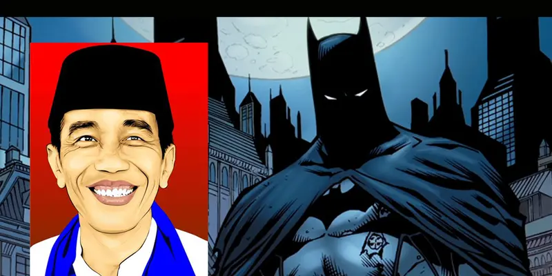 Ada Jokowi-Ahok di Komik Batman Terbitan Amerika