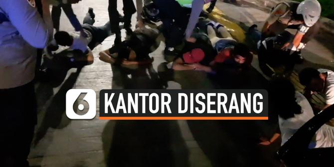 VIDEO: Kantor HMI Diserang, Polisi Tangkap 8 Orang