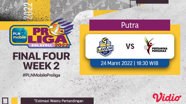 Link Live Streaming PLN Mobile Proliga 2022 Final Four di Vidio, Kamis 24 Maret 2022