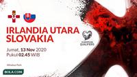 Kualifikasi Piala Eropa 2020 - Irlandia Utara Vs Slovakia (Bola.com/Adreanus Titus)