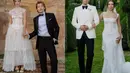 Millie Bobby Brown baru mengungkap tampilan gaun pengantin di hari pernikahannya dengan Jake Bongiovi [@miliebobbybrown @jakebongiovi]
