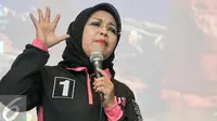 Sylviana Murni, cawagub DKI Jakarta nomor urut satu menyatakan siap menghadapi debat kedua.