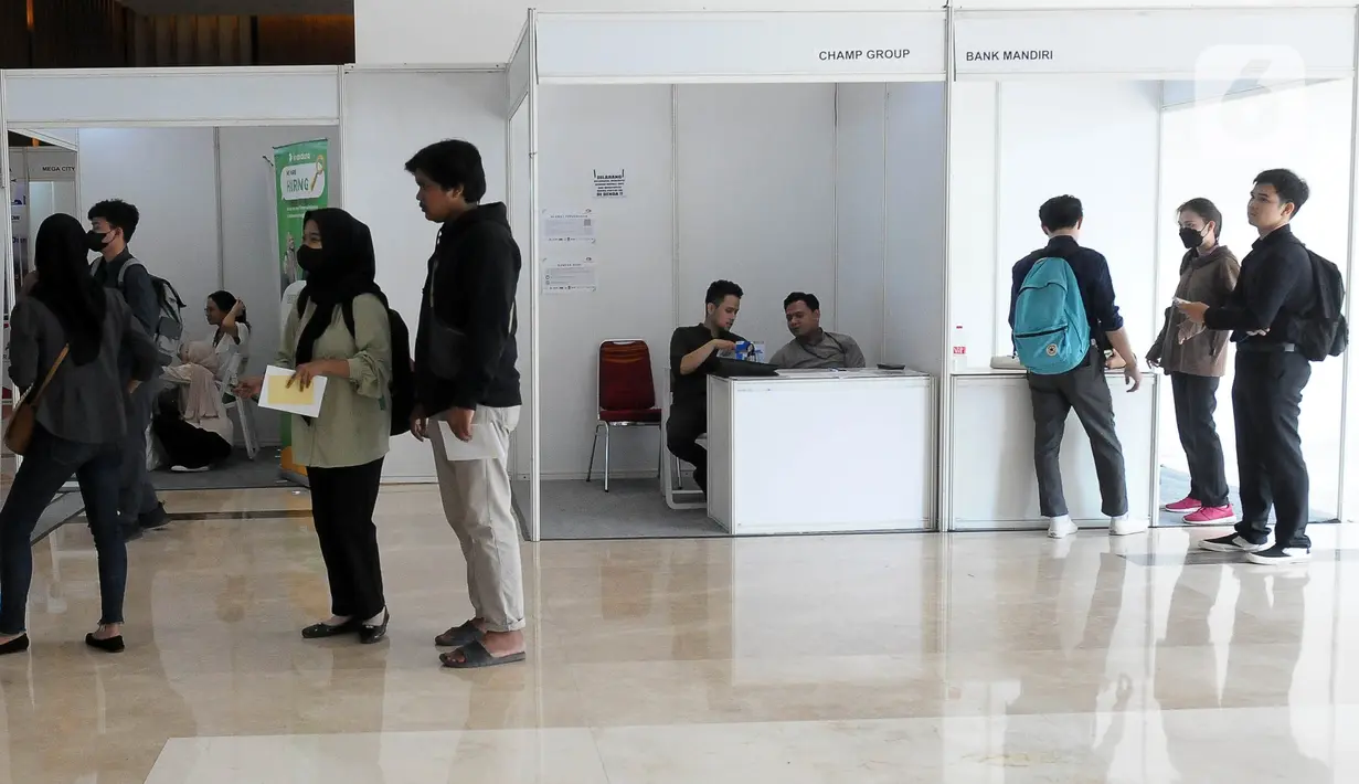 Mega Bekasi Job Fair digelar 17 sampai dengan 19 Oktober 2023. (merdeka.com/Imam Buhori)