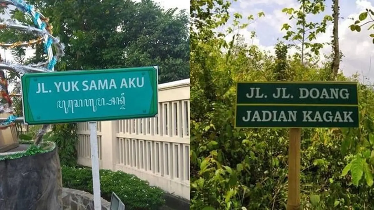 6 Nama Jalan Tentang Cinta Ini Absurd, Ada-Ada Saja