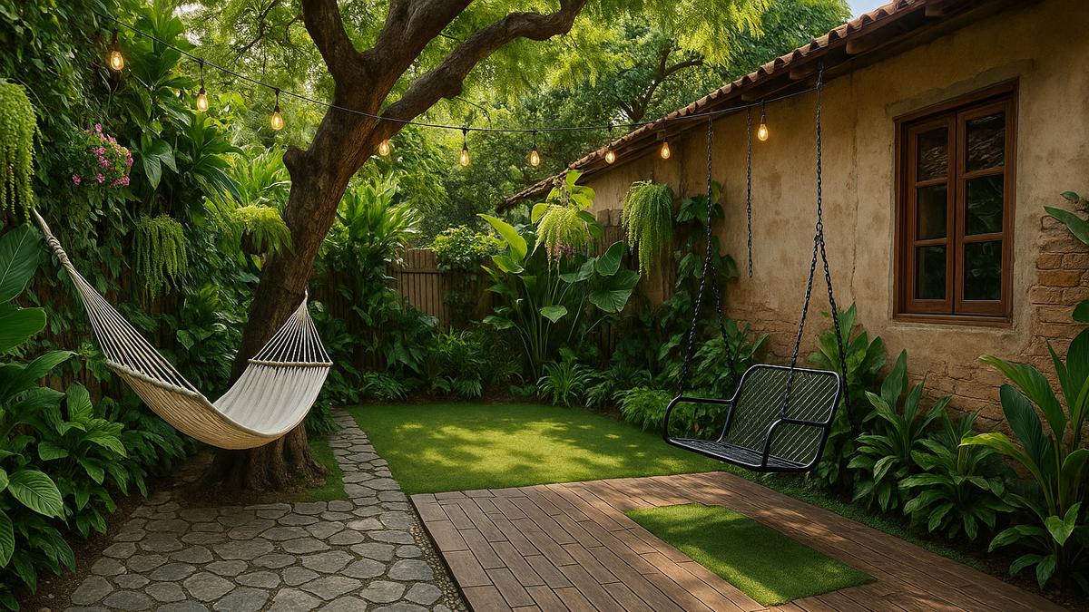 7 Model Taman Belakang Rumah Kampung Buat Santai Sehari-Hari, Adem dan Bikin Betah