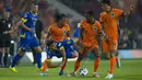 Kemenangan ini membawa Belanda berada di peringkat kedua Grup C. (AP Photo/Peter Dejong)