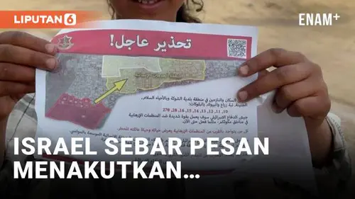 VIDEO: Jelang Invasi Darat, Perintah Israel dan Kecemasan Warga Gaza