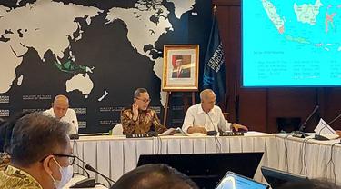 Mendag Zulkifli Hasan saat menerima audiensi asosiasi produsen minyak goreng di Kementerian Perdagangan, Senin (27/6/2022) di Jakarta. (Dok. Istimewa)