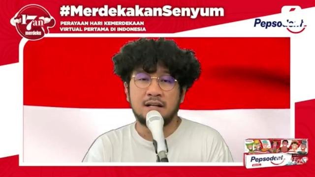 Penampilan Kunto Aji (Sumber: Vidio.com)
