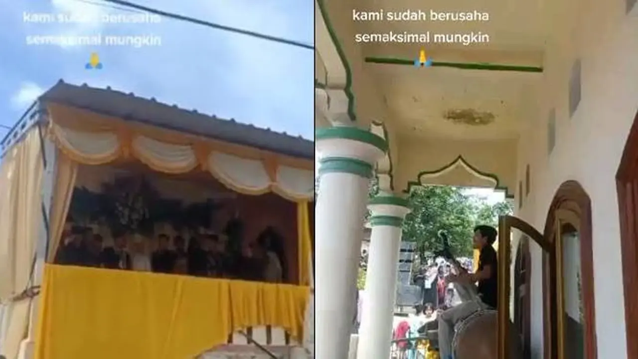 Viral Susahnya Jadi Fotografer Pernikahan di Tempat Sempit, Harus Punya Banyak Akal
