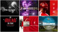 Klub-klub Eropa menggelar tur pramusim di Asia pada 2025. (Dok Club)