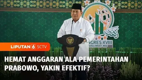 VIDEO: Prabowo: Hemat Anggaran untuk Rakyat! Uang untuk Makan Bergizi dan Renovasi Sekolah