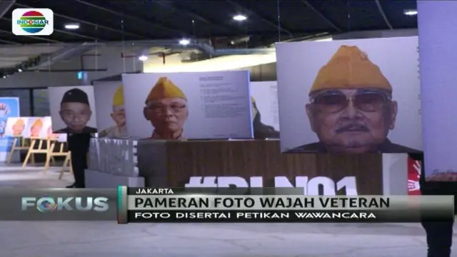 Peringati Hari Pahlawan, komunitas fotografi yang terdiri dari anak muda gelar pameran foto para veteran. Seperti apa?