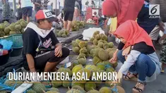 Dari berbagai jenis durian, yang paling diserbu dan disukai, durian jenis mentega.