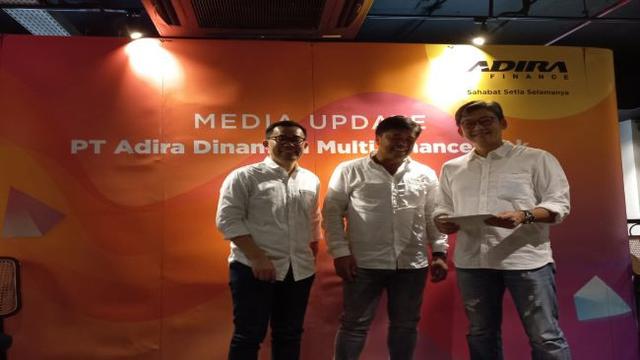 Media Update Adira Finance, Jumat (10/2/2023). (Foto: Liputan6.com/Elga N)