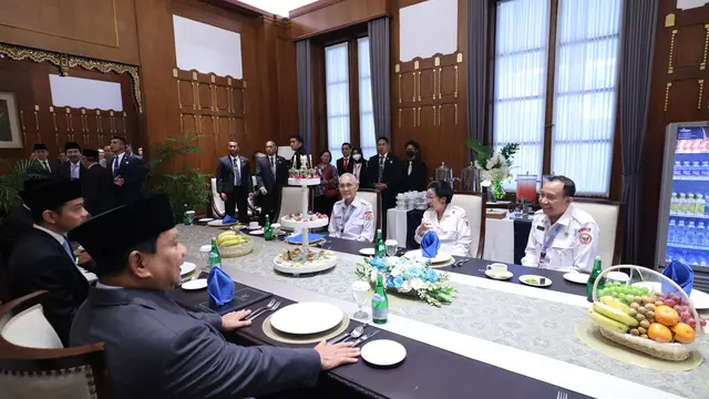 Momen Akrab Prabowo-Megawati di Upacara Hari Lahir Pancasila, Saling Berbisik hingga Bercanda