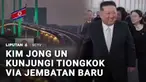 Pemimpin Korea Utara, Kim Jong Un, mengunjungi kota perbatasan Dandong, Tiongkok, dengan melintasi jembatan baru yang menghubungkan kedua negara.