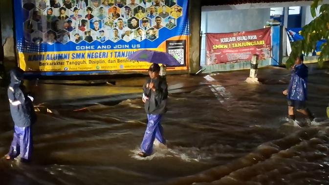 Banjir Besar Landa Tanjungsari Gunungkidul Pascahujan Lebat